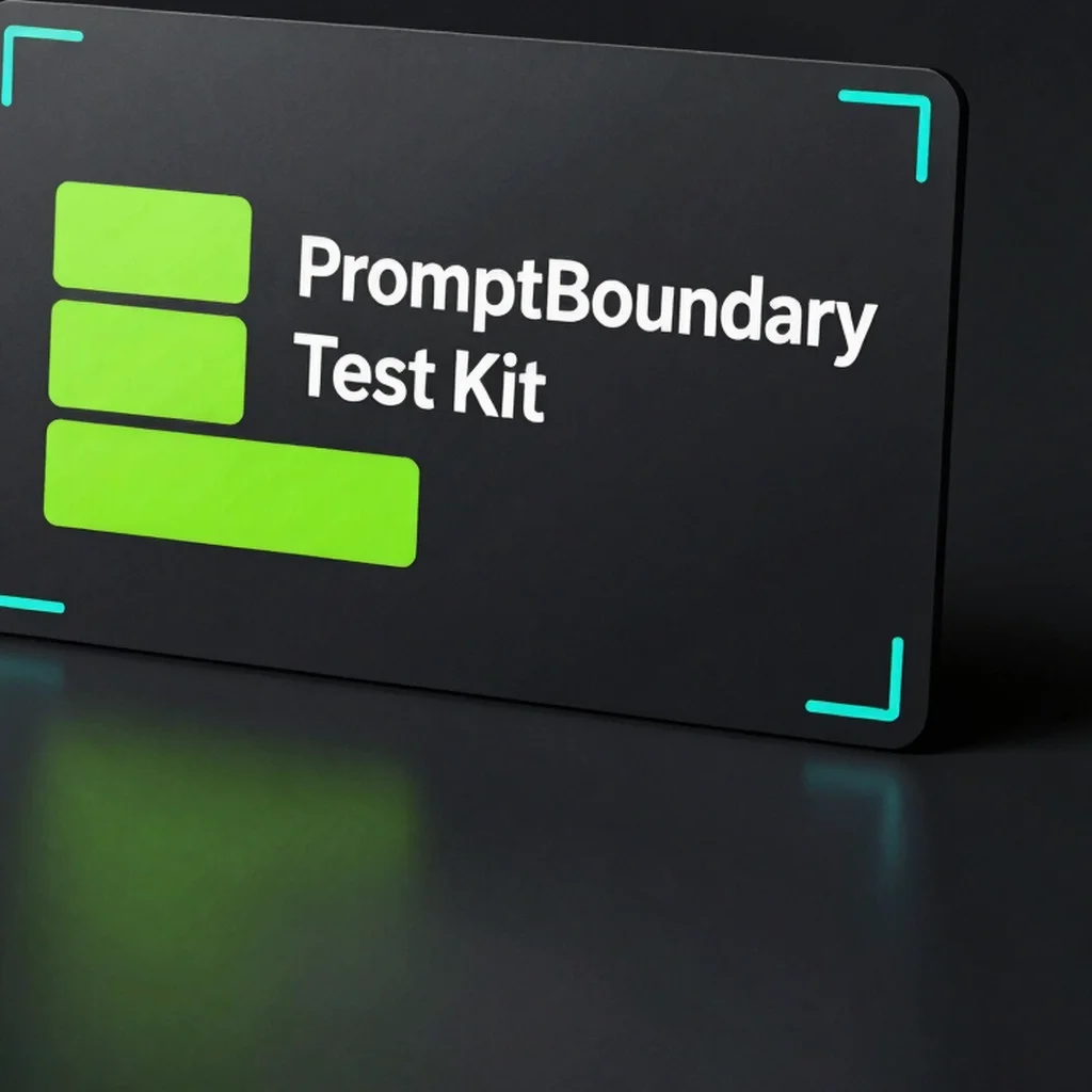 PromptBoundary Test Kit