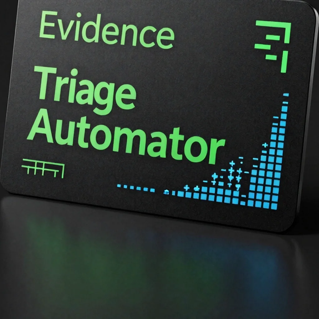Evidence Triage Automator